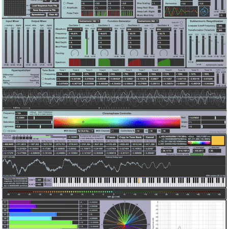 Sensorium Quantum IV Voice Analyzer and Sensory Feedback Interface